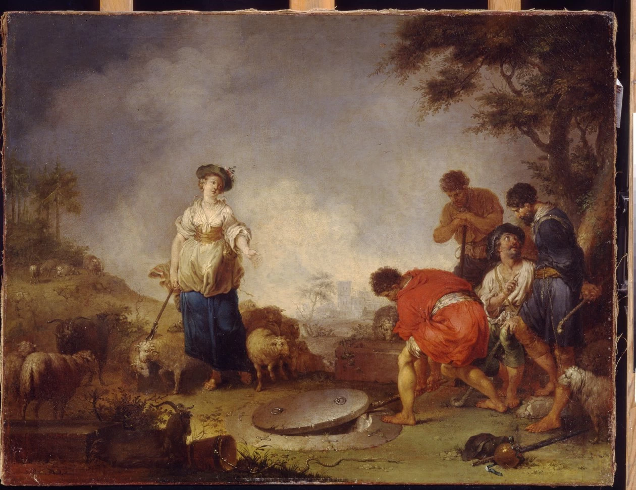 Giacobbe incontra Rachele al pozzo - Pushkin Museum, Mosca
